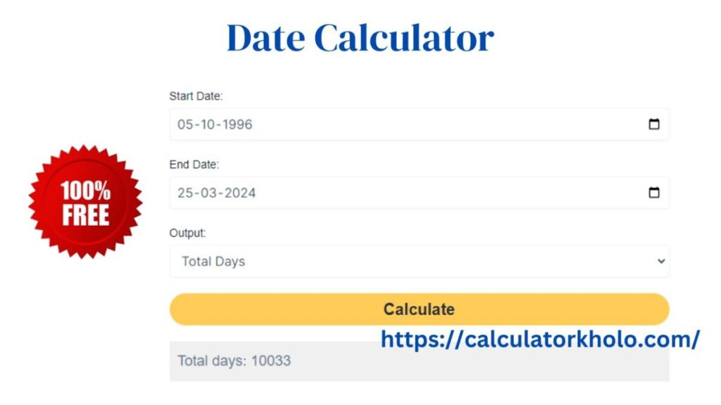 Date Calculator