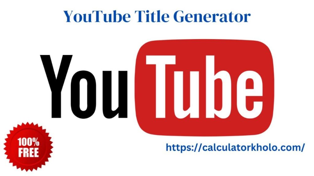 YouTube Title Generator