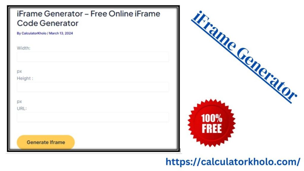 iFrame Generator