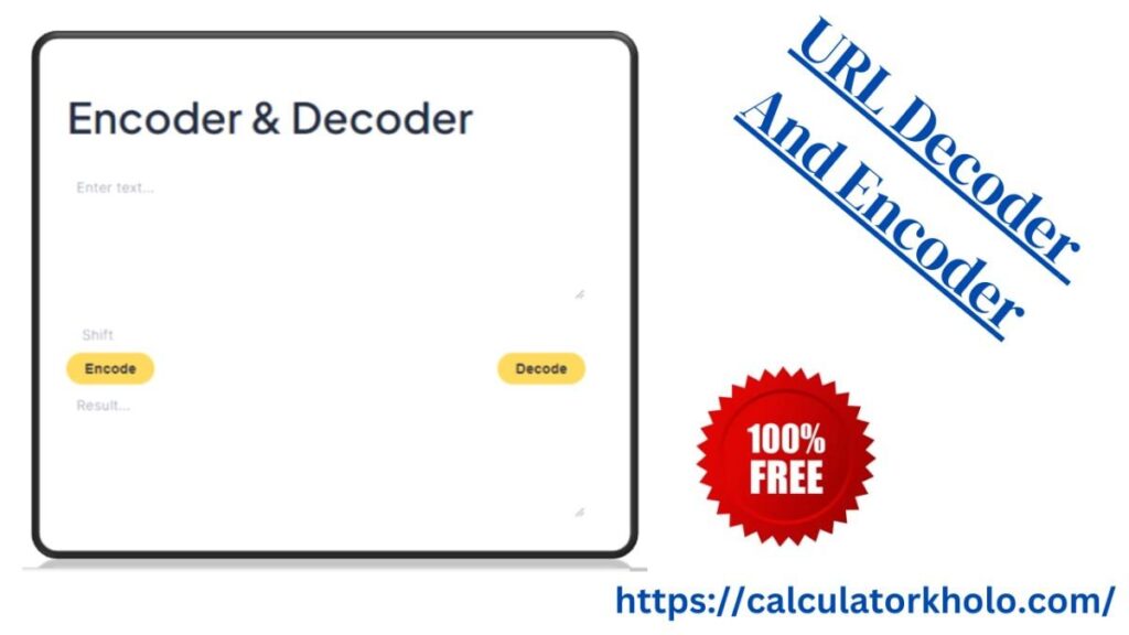 URL Decoder And Encoder