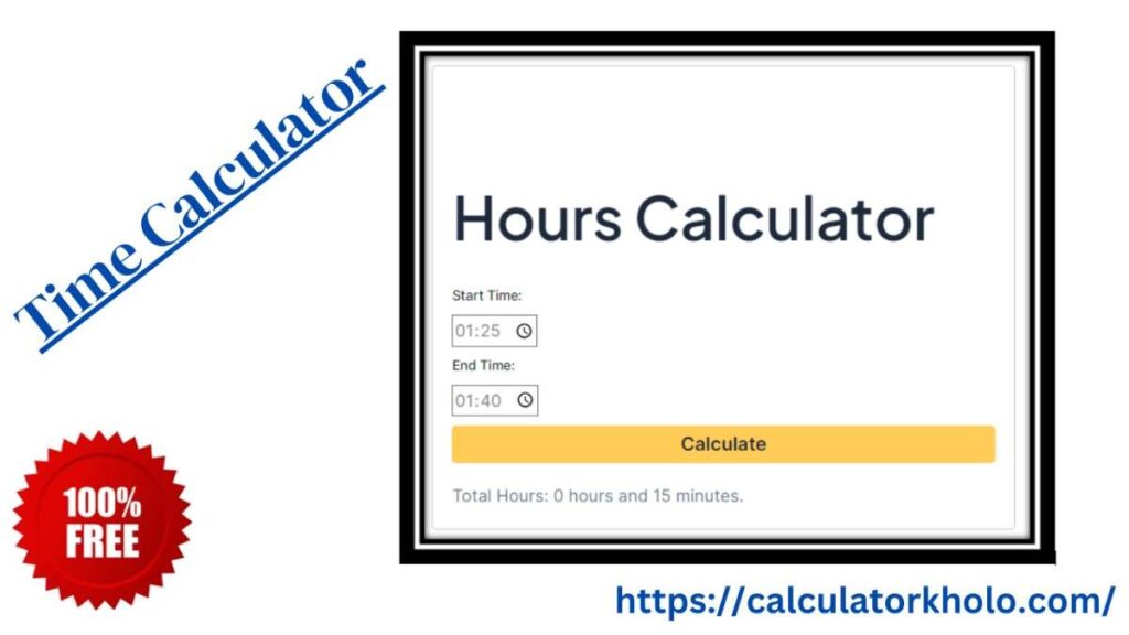 Time Calculator